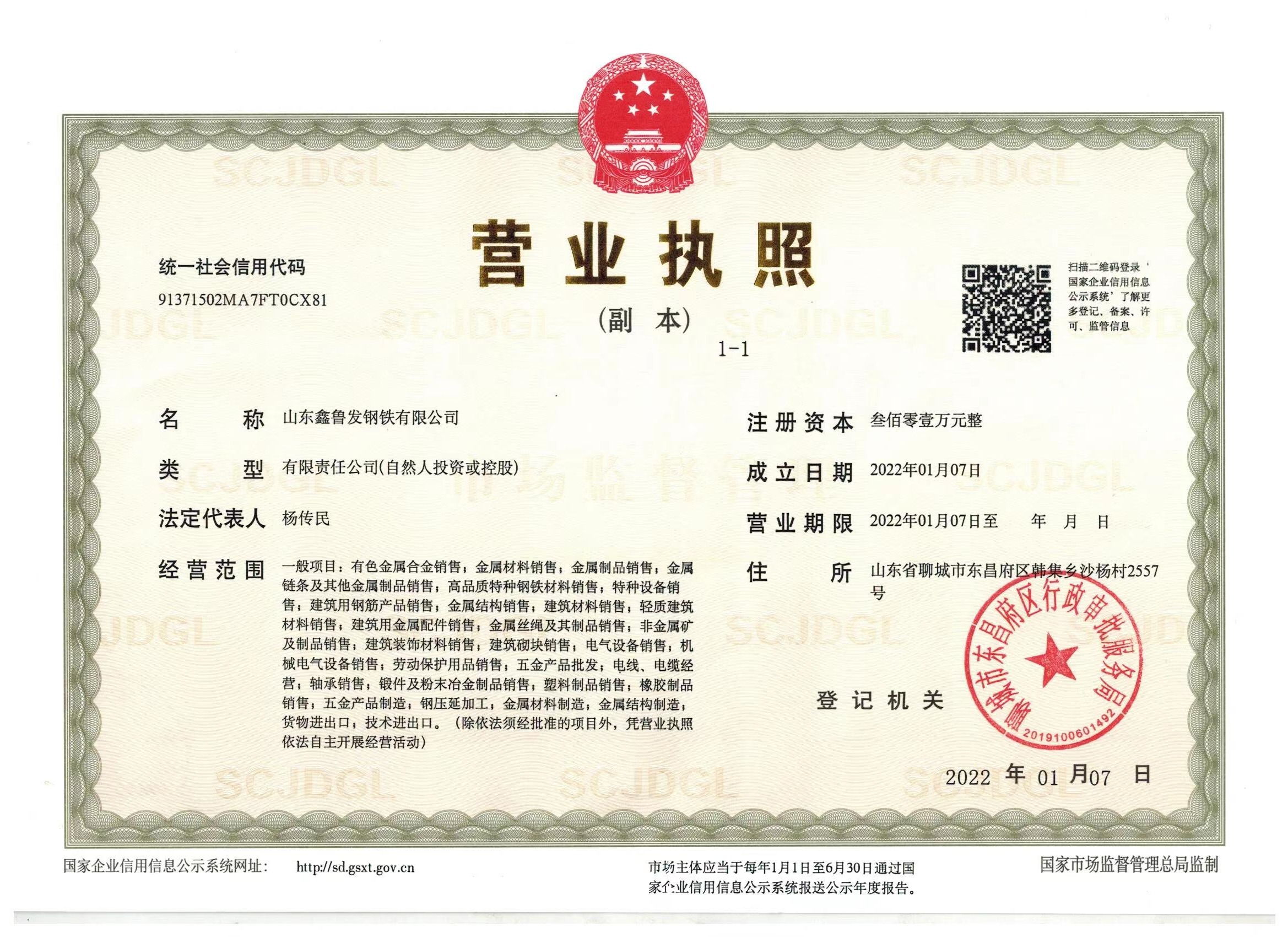 Business license